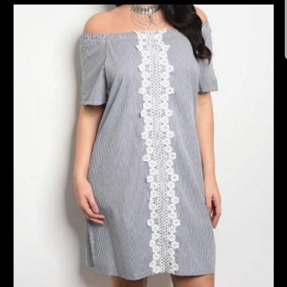 Collete Collection Dresses & Skirts - Striped Tunic Dress Size 1X NWT!!!